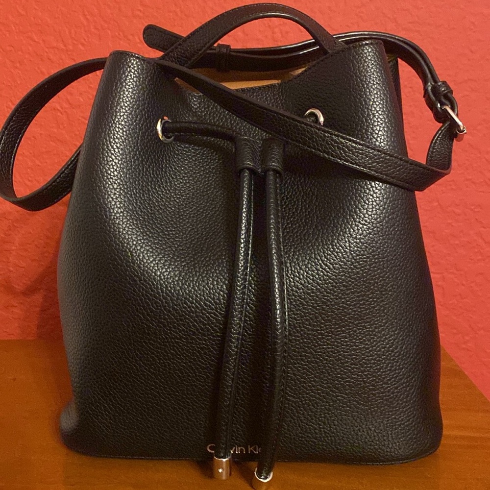 Calvin Klein Pebbled Leather bag